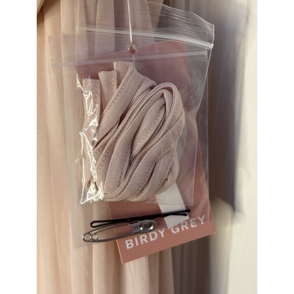 NWT Birdy Grey Dress CHICKY CONVERTIBLE DRESS Formal Pale Blush XL Formal - Picture 11 of 11